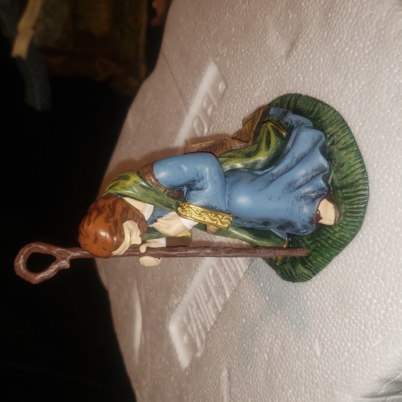 Thomas Kinkade The Holy Family & Holy Night Creche, Hawthorne Village - Picture 11 of 17